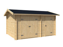 Dubbelförråd Odin 11,6 m² 420 x 320 cm